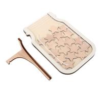 Cabilock Tarro de Recompensa de Madera Estrellas Decorativas, 1 Unidad, Color Natural, Herramienta Educativa para Gestión del Comportamiento en Aula, Adorno DIY Manualidades Escolares