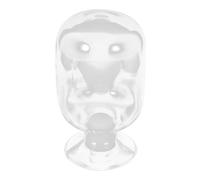 Cabilock Tarro Pequeño de Vidrio Transparente con Tapa de Silicona Bote Decorativo Multifunción para Almacenamiento y Exhibición de Cerillas y Palillos Diseño Seguro y Accesible para Hogar