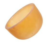 Cabilock Taza de té de cuerno de cabra: Auténtica taza de cuerno tibetano para beber - Copa de vino de material natural - Decoración artística para el hogar - Perfecta para coleccionar artesanías