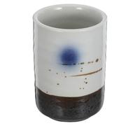 Cabilock Taza japonesa pintada a mano juego de té matcha vasos retro tazas de té japonesas tazas de té para el salón de té té hora del té taza de té estilo japonés taza de té de cerámica