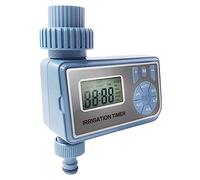 Cabilock Temporizador Riego Jardín Automático Abs Pantalla LCD para Riego Goteo Huerto Macetas Uso Exterior