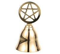 Cabilock Timbre De Servicio De Mano para Rituales y Ceremonias De Tarot Campanilla Decorativa para Altar Restaurante y Bar Diseño Vintage y Sonido
