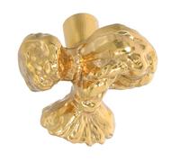 Cabilock Tiradores de Latón para Muebles con Nudo Vintage Asa para Armarios Zapateros y Cómodas Herrajes Decorativos Resistentes y Fáciles de Instalar para Hogar