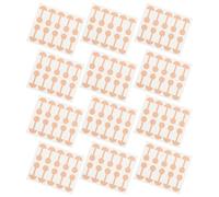 Cabilock Tiras de Contorno Autoadhesivas en Forma de Mancuerna, 200 Parches Elásticos para Remodelar Nariz en Rutina de Belleza Femenina