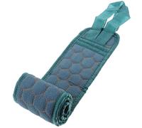 Cabilock Toalla Exfoliante Alargada Espalda Color Azul Oscuro Material Suave para Baño sin Irritación Estropajo Exfoliante Corporal Adecuado para Limpieza Profunda y Cuidado Piel