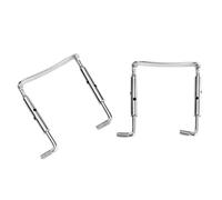 Cabilock Tornillos Para Barbilla De Violín 2 Piezas, Accesorios De Reemplazo 4/4 y 3/4, Tornillos Antideslizantes De Metal Plateado Para Estabilidad y Soporte Del Reposa Mentón