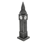 Cabilock Torre del Reloj de Londres: Recuerdo de Viaje británico - Adorno de Mesa de Metal Estilo Vintage Sala de Estar, Oficina o estantería