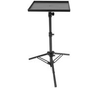 Cabilock Trípode Bandeja para Proyector y Portátil, Altura Ajustable 55-120 CM, Soporte de Suelo Plegable, Carga 2kg, Diseñado para Mini Proyectores y Ultrabooks en Espacios de Trabajo