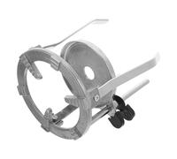 Cabilock Trípode de Laboratorio Metálico con Bandeja Integrada Soporte Ajustable en Altura para Equipo de Laboratorio Puesto de Educación Científica y Experimentos de Química