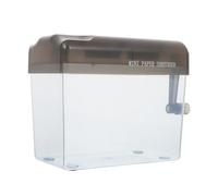 Cabilock Trituradora Manual de Escritorio A6 Portátil para Oficina y Hogar Mini Trituradora de Documentos Compacta Herramienta Segura y Práctica para Cortar Papel