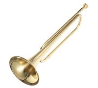 Cabilock Trompeta para Estudiantes Principiantes de Latón Instrumento Musical Creativo para Aprenden Tocar Diseño Seguro y Práctico para Primeras Lecciones