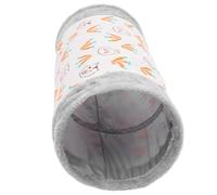 Cabilock Túnel para Conejos y Mascotas Pequeñas, Juguete Cómodo y Ligero de Gamuza Forro Polar Ártico, Escondite y Zona de Descanso Plegable para Erizos