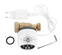 Cabilock Válvula de Agua Inteligente Wifi Control Remoto Material PC y Abs con Temporizador y Sistema de Alarma para Riego y Control del Agua en Tuberías Dn25