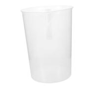 Cabilock Vaso Medidor de Cocina Resistente Alta Temperatura Doble Transparente con Asa Fácil Limpieza Reutilizable