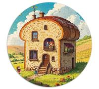 Cabin 1000 Pièces Rompecabezas Desafiante Único para Adultos Regalos para Familiares Y Amigos Tout-Petits 1000pcs (67.5x67.5cm)