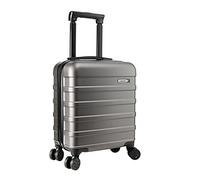 Cabin Max Anode 45x36x20 cm Maleta para Equipaje de Mano, Ligera, Carcasa Dura, 4 Ruedas, Black, Easyjet Maletas de Viaje Cabina 45 x 36 x 20 cm