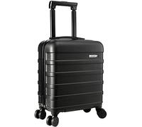 Cabin Max Anode 45x36x20 cm Maleta para Equipaje de Mano, Ligera, Carcasa Dura, 4 Ruedas, Black, Easyjet Maletas de Viaje Cabina 45 x 36 x 20 cm
