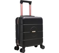 Cabin Max Anode 45x36x20 cm Maleta para Equipaje de Mano, Ligera, Carcasa Dura, 4 Ruedas, Easyjet Maletas de Viaje Cabina 45 x 36 x 20 cm (Negro Rosa Oro)