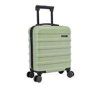 Cabin Max Anode 45x36x20 Maleta de Mano para Equipaje. Ligera, Carcasa Dura, 4 Ruedas, Cerradura de combinación (45 x 36 x 20 cm, Bodo Verde)
