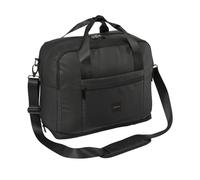 Cabin Max Gozo - Bolsa de mano extensible para debajo del asiento de la cabina, equipaje de mano, bolsa de noche - Ryanair, Wizzair, EasyJet, Black, (28L) UK, Bolsa de mano