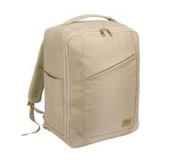 Cabin Max Manhattan - Mochila (40 x 30 x 20 cm, 24 L, tela reciclada, autorizada para vuelo, compatible con Wizz Air), color negro, champán