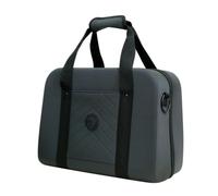 Cabin Max Paxos - Bolsa de cabina para debajo del asiento de 20 L, 40 x 20 x 25 cm, ShapeSafe antiabultamiento, ligera 680 g, equipaje de mano sin Ryanair, apertura tipo concha, gris, 24 L, Equipaje
