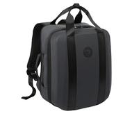 Cabin Max Paxos - Bolsa de cabina para debajo del asiento de 20 L, 40 x 20 x 25 cm, ShapeSafe antiabultamiento, ligera 680 g, equipaje de mano sin Ryanair, apertura tipo concha, Bp Gris, 24 L