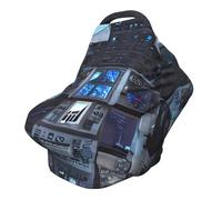 Cabin of The Future - Funda versátil para silla de paseo con impresión completa, especialmente diseñada para tu bebé