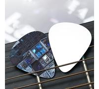 Cabin of the Future - Juego de púas de guitarra (finas/medianas/gruesas), ampliamente compatible con todo tipo de instrumentos de cuerda