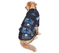 Cabin of the Future L - Sudadera con capucha para perro, cálida y ligera, adecuada para que las mascotas lo usen en otoño e invierno