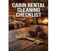 Cabin Rental Cleaning Checklist: Rustic Vacation Property Turnover Log and Maintenance Record Book