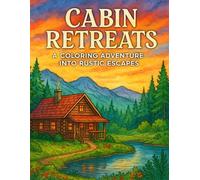 Cabin Retreats: A Coloring Adventure into Rustic Escapes