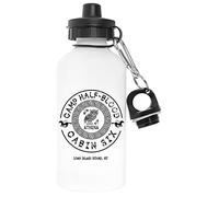 Cabin Six Athena Camp Half-Blood Libre de Contaminantes Blanco Botella De Agua Aluminio Para Exteriores Pollutant Free White Water Bottle Aluminium For Outdoors