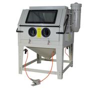 Cabina de arenado 1200l Pedal Sanstrahlgerät In xtracción Sandstahlpistole