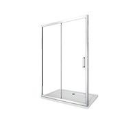 Cabina de ducha de 6 mm por instalacion de nicho H.190 con apertura deslizante (165-170 cm)