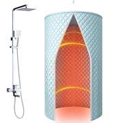 Cabina de ducha térmica impermeable ,Cubierta de ducha portátil | Tienda de campaña de ducha interior, espesa, para adultos, RV, viajes, festivales, viajes, camping, playa al aire libre