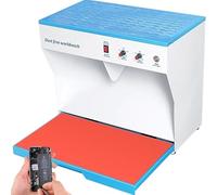 Cabina De Flujo Laminar Vertical, Estación De Trabajo con Filtro Hepa para Un Entorno Libre De Polvo, Ideal para Reparación De Electrónica, Laboratorios Y Talleres