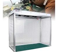 Cabina de flujo laminar vertical Gabinete de flujo laminar de micología Banco limpio de flujo de aire con filtro HEPA para limpieza Clase 100 / ISO 5 Trabajo libre de polvo