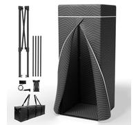 Cabina de grabación portátil, plegable con bolsa de viaje para un sonido de calidad de estudio sin eco, cabina vocal insonorizada para estudio de grabación en casa, ideal para voces en off, podcasts y