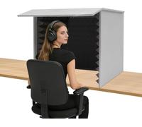 Cabina De Grabación Vocal Portátil Insonorizada, Panel Aislante De Micrófono Plegable De 23,6 Pulgadas para Producción Musical, Panel Absorbente Vocal para Estudio Doméstico. Purple