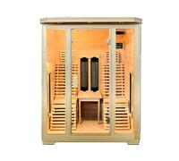 Cabina de Infrarrojos para 2 Persons 150x150x190 CM Hemlock-Tanne