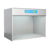 Cabina de luz a juego con tiras de luces LED, iluminación regulable controlada inteligente para impresión textil y evaluación de color de laboratorio