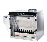 Cabina De Pintura Con Cortina De Agua,Cabina De Aerógrafo En Cascada Con 3 Luces LED,Conjunto De Cortina De Agua Y Filtro Extractor,Bomba De Agua De Elevación Automática Con Caudal De 2200 L/h