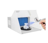 Cabina de pintura portátil - Sistema de succión - Iluminación de succión - Filtración