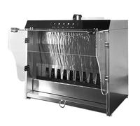 Cabina de pulverización con cortina de agua para aerografía, cabina de pintura con esquema de extracción tipo cascada, ideal para manualidades, maquetas, pasteles y decoración de uñas.