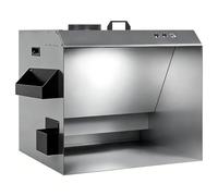 Cabina de pulverización de aerógrafo con luces LED y sistema de ventilación eficiente para manualidades y pintura artística