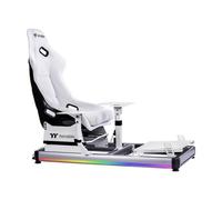 Cabina de vuelo Thermaltake GF500 Blanco Aluminio RGB para simulador