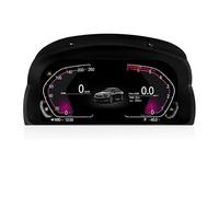 Cabina digital compatible con BMW X1 E84 2009-2015 Panel de instrumentos Velocímetro Tacómetro Odómetro Tablero LCD