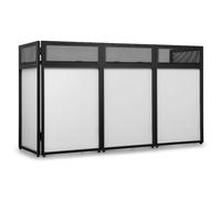 Cabina DJ Vonyx DBA200 Plegable 2 metros con Fundas Lycra Ignífugas