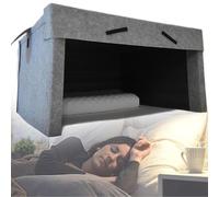 Cabina insonorizada, espacio de privacidad plegable para dormir y meditar, altavoces duales Bluetooth integrados, diseño a prueba de luz